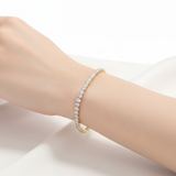 Classic Gold Tennis Bracelet