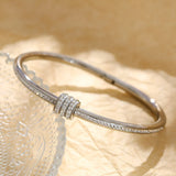 Aurélia Rhinestone Bangle